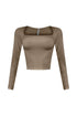 First Time Long Sleeve Basic Top